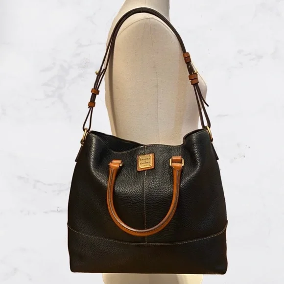 Dooney & Bourke Chelsea Leather Shopper - Picture 7 of 7